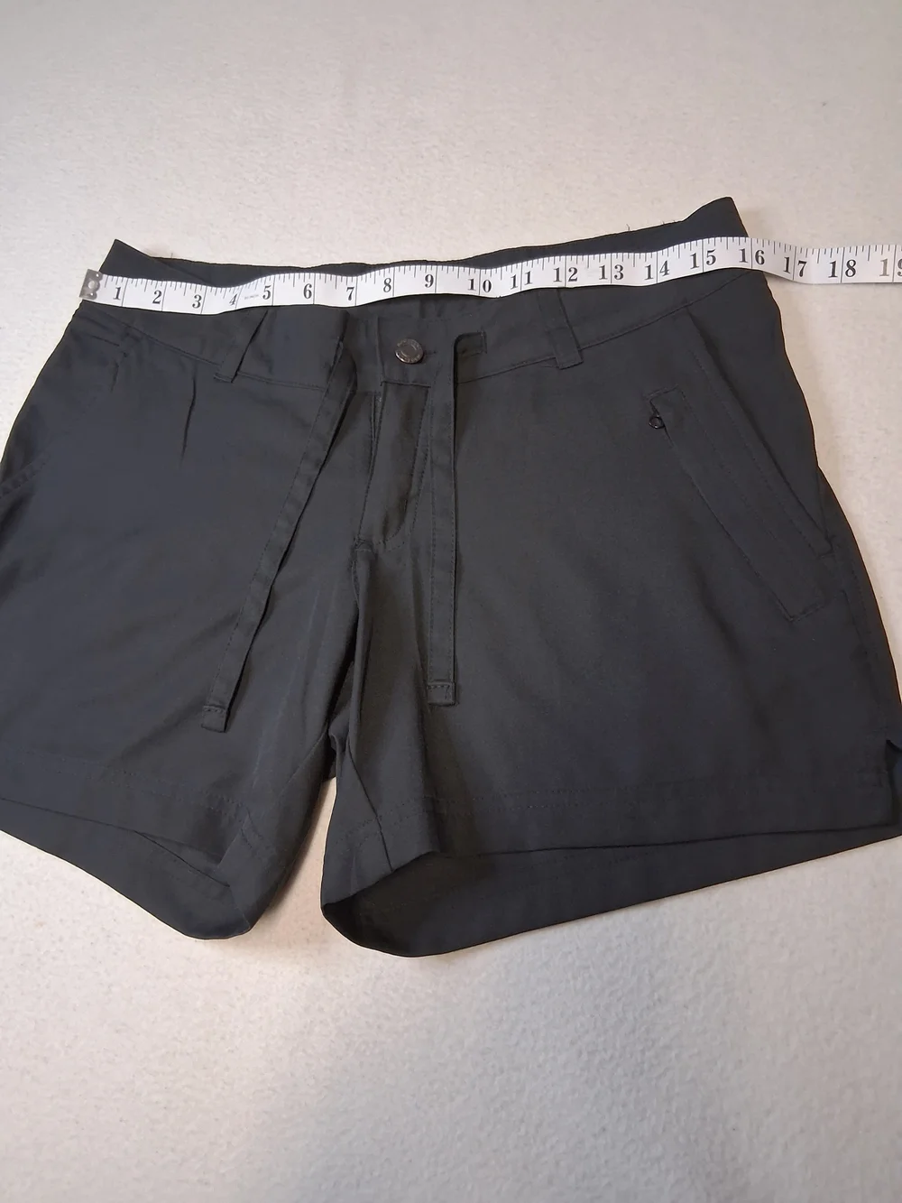 4/20$ ➡️ Magellan Outdoors Black Athletic Drawstring Shorts - Picture 2 of 9